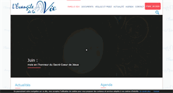 Desktop Screenshot of evangelium-vitae.org